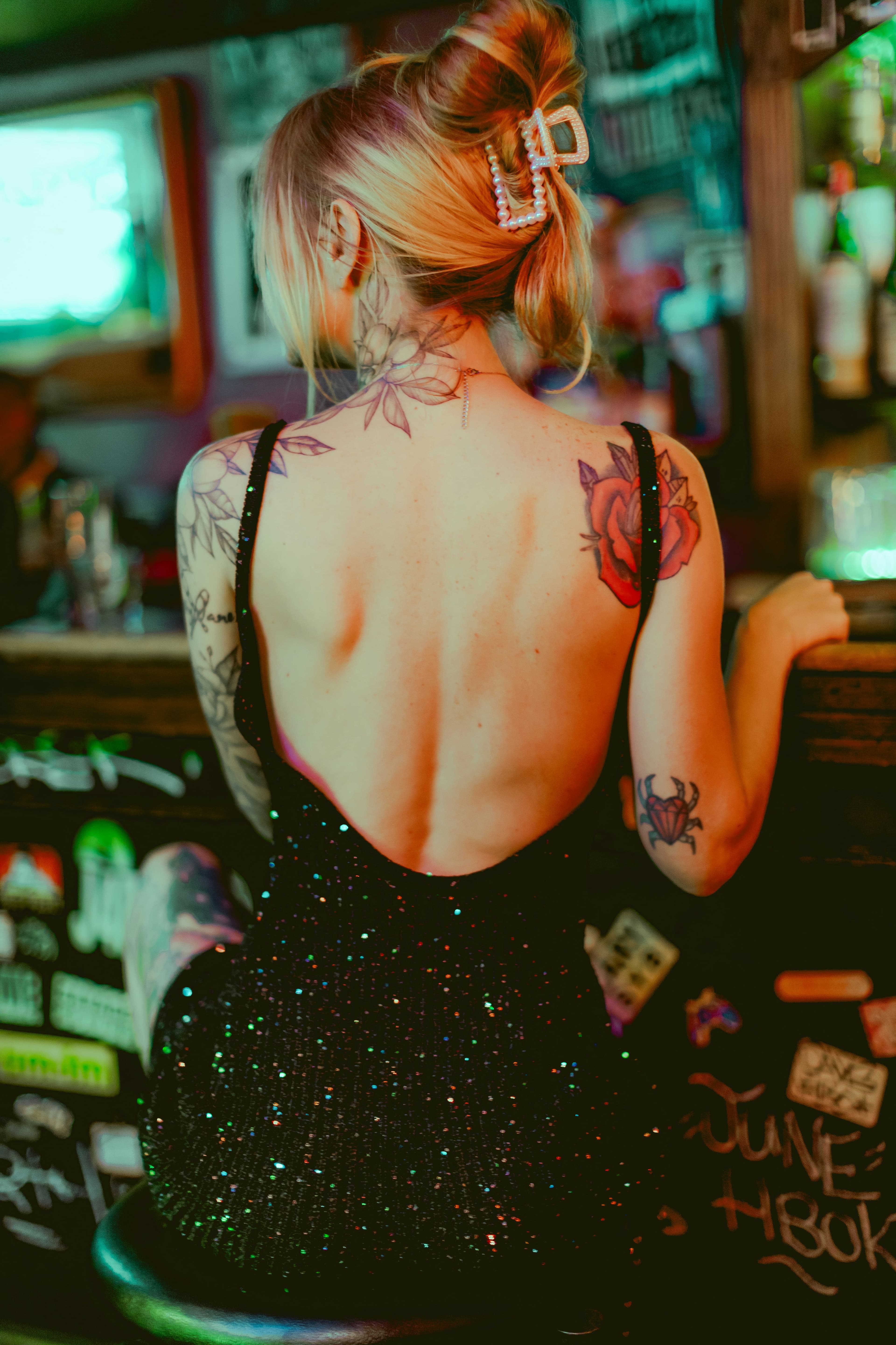 League night at the bar